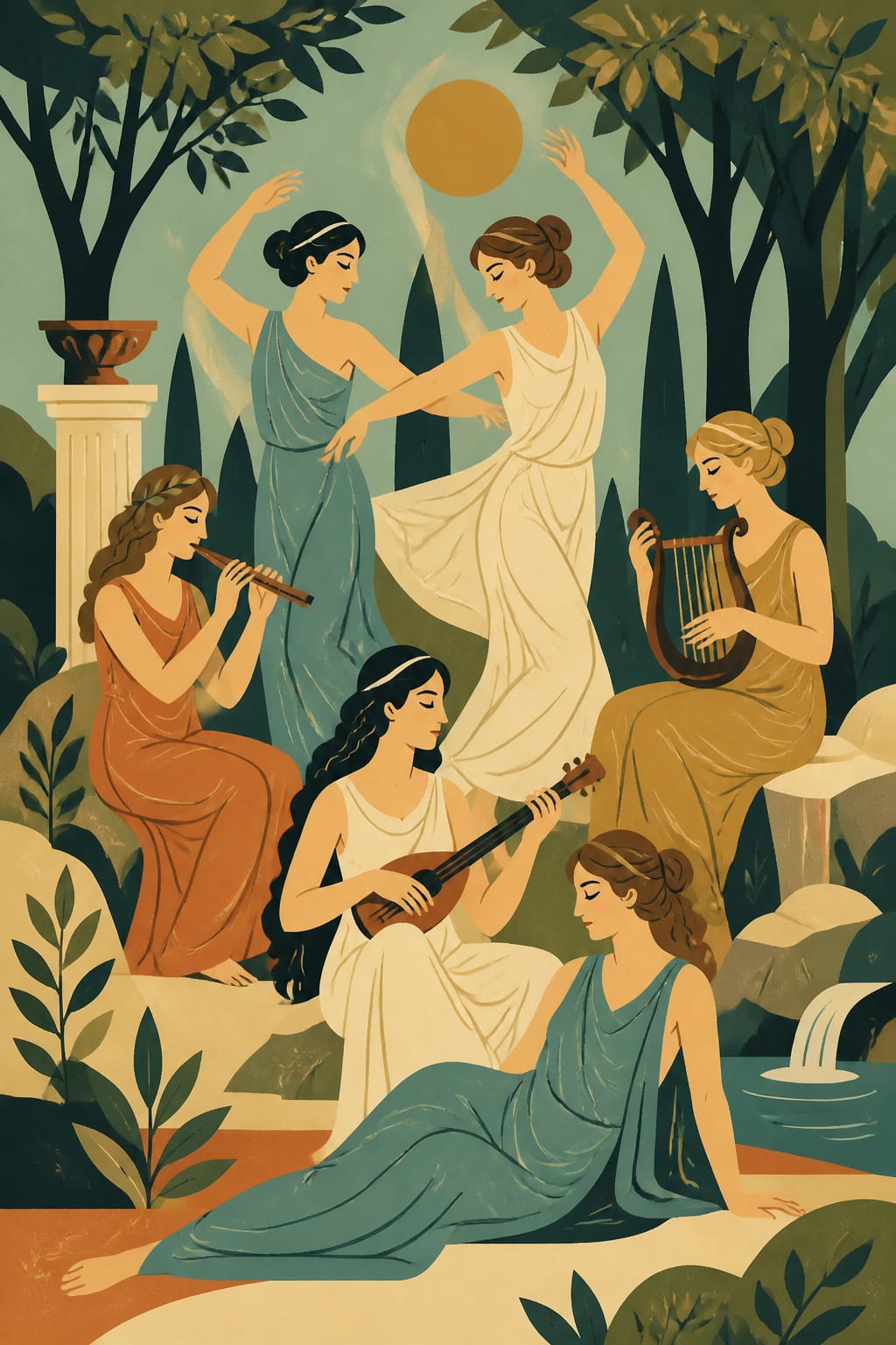 Other Specialized Nymphs — Rituals · Festivals · Prophecy