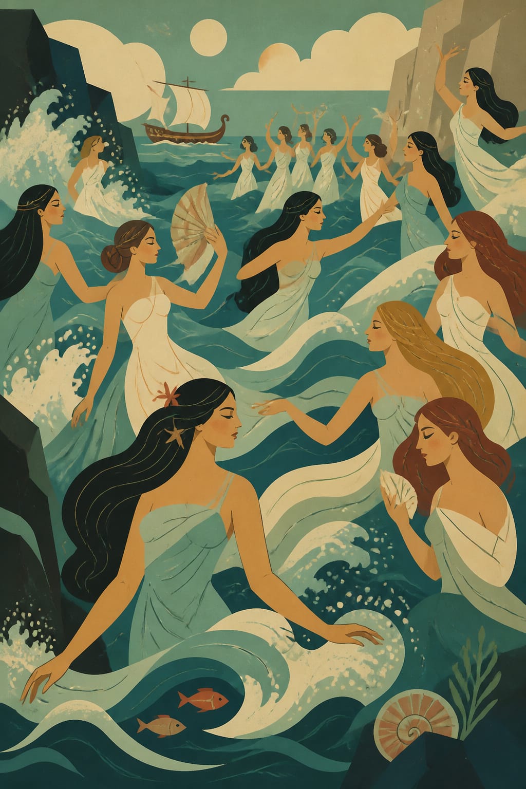Nereids — Sea · Tides · Salt Depths